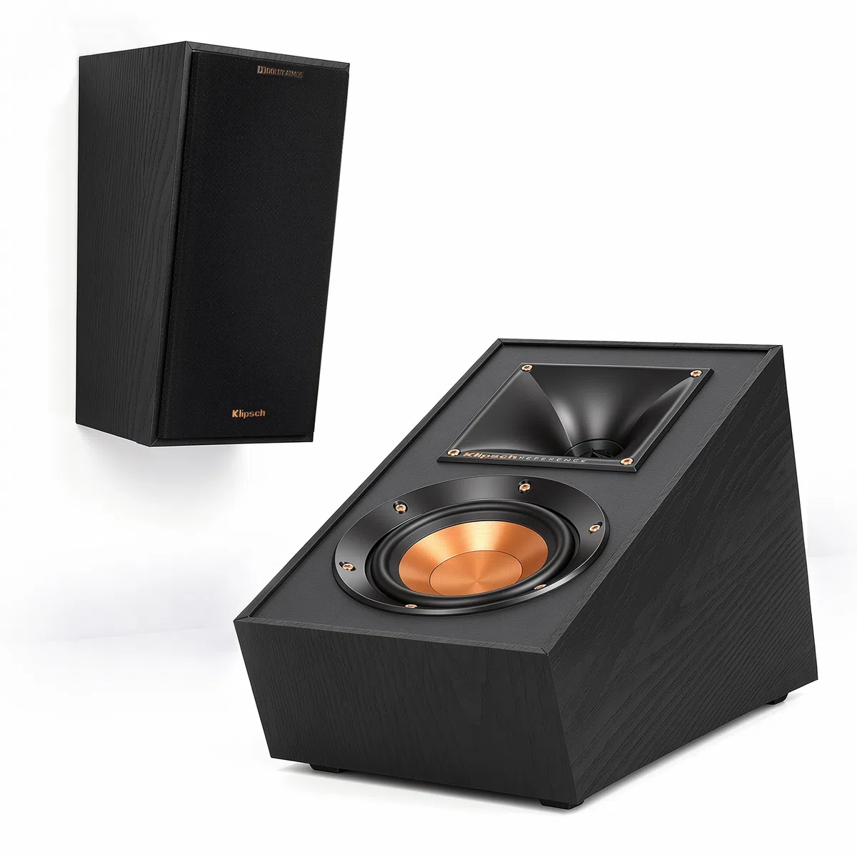 Klipsch R-41SA Lot de 2 enceintes puissantes et détaillées Noir