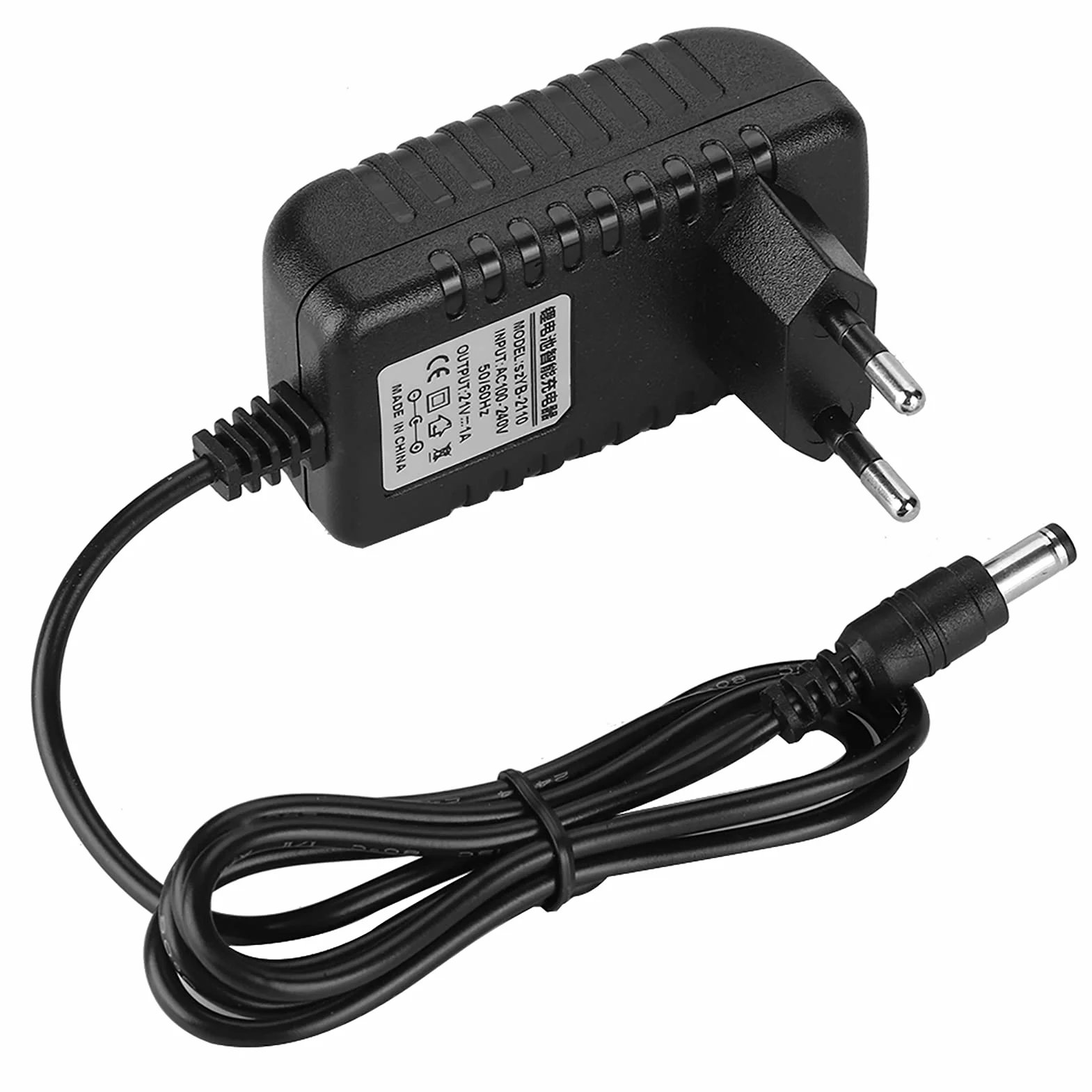 Remplacement de L'Adaptateur de Chargeur de Batterie au Lithium 21V 1A, Adaptateur de Chargeur Li ION à Chargement Rapide avec Protections Multi-Niveaux