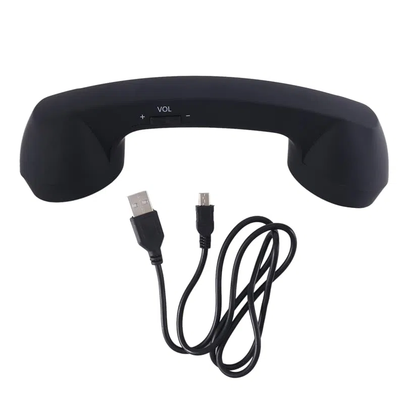 Combiné de téléphone rétro sans fil et combiné téléphonique filaire, casque pour téléphone portable
