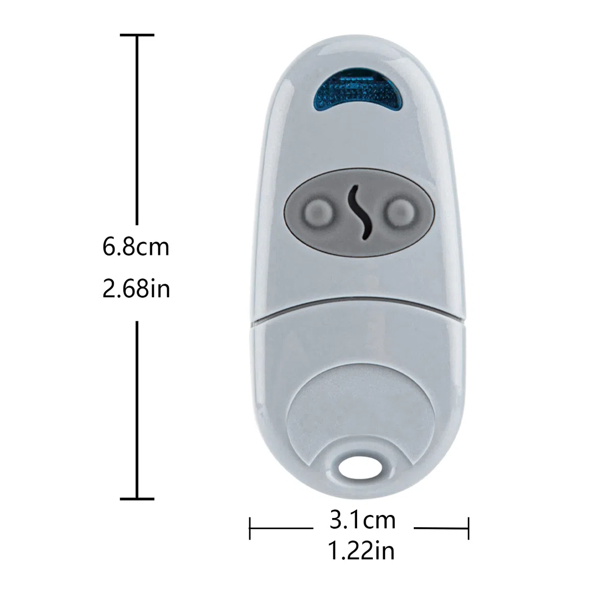 Télécommande pour 433 MHz Came Top 432NA 432SA, 432M, 432EE, 1 pièce