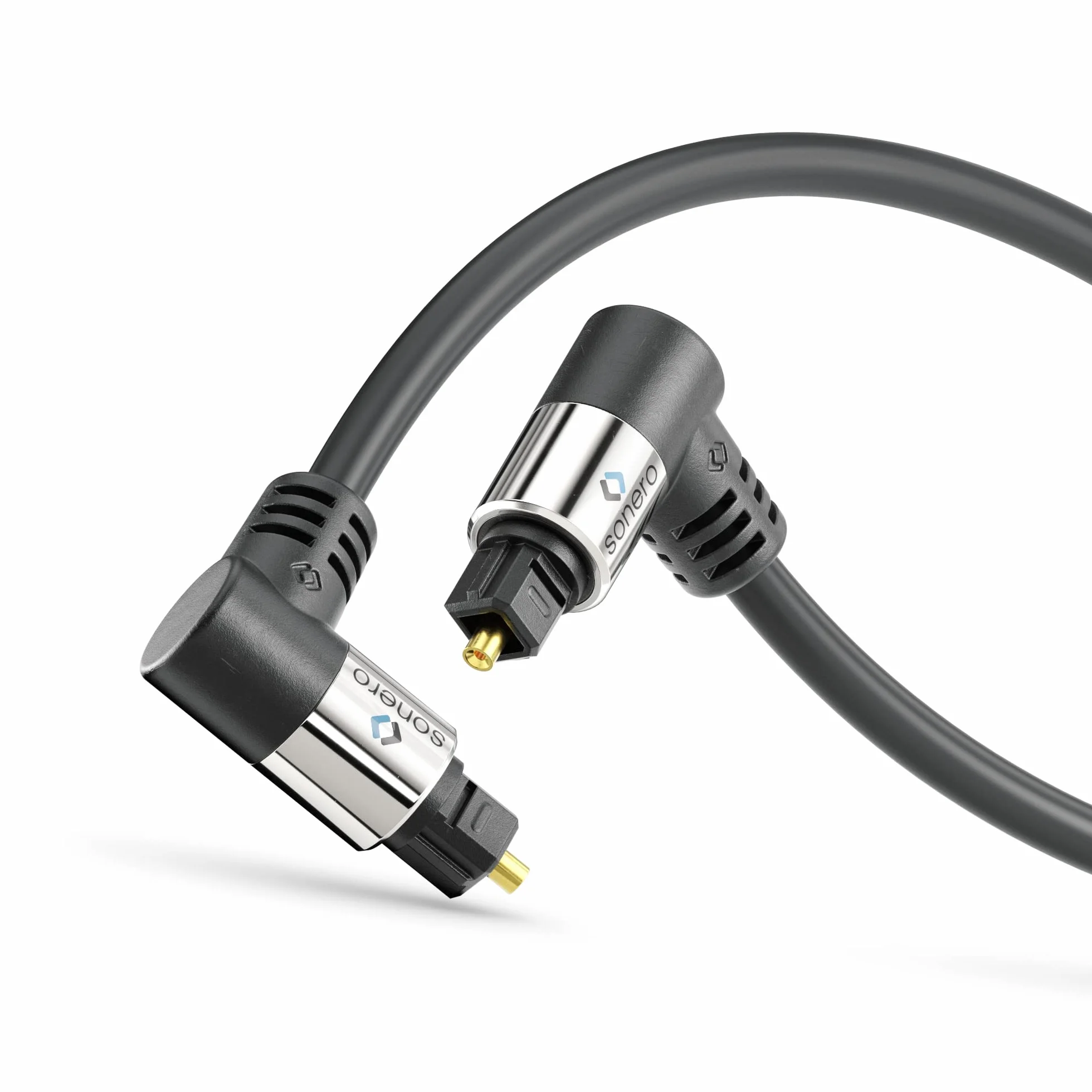 Sonero Câble audio optique 2x90° 5,0m