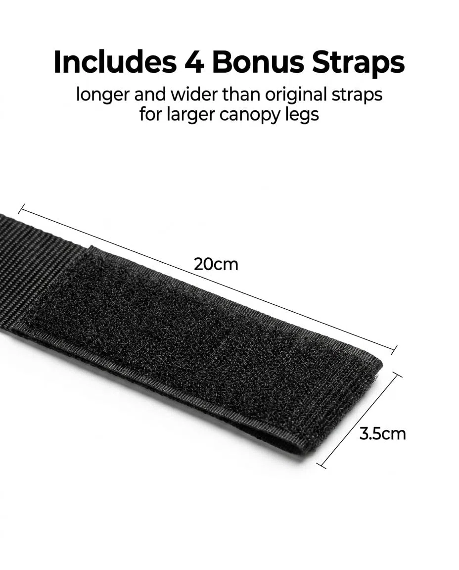 4 Pièces Sac de Lestage pour Tonnelle, 800D Oxford Sac de Sable pour Poids, Sac de Sable Pergola, Convient pour Auvent,Tente, Lestage Tonnell