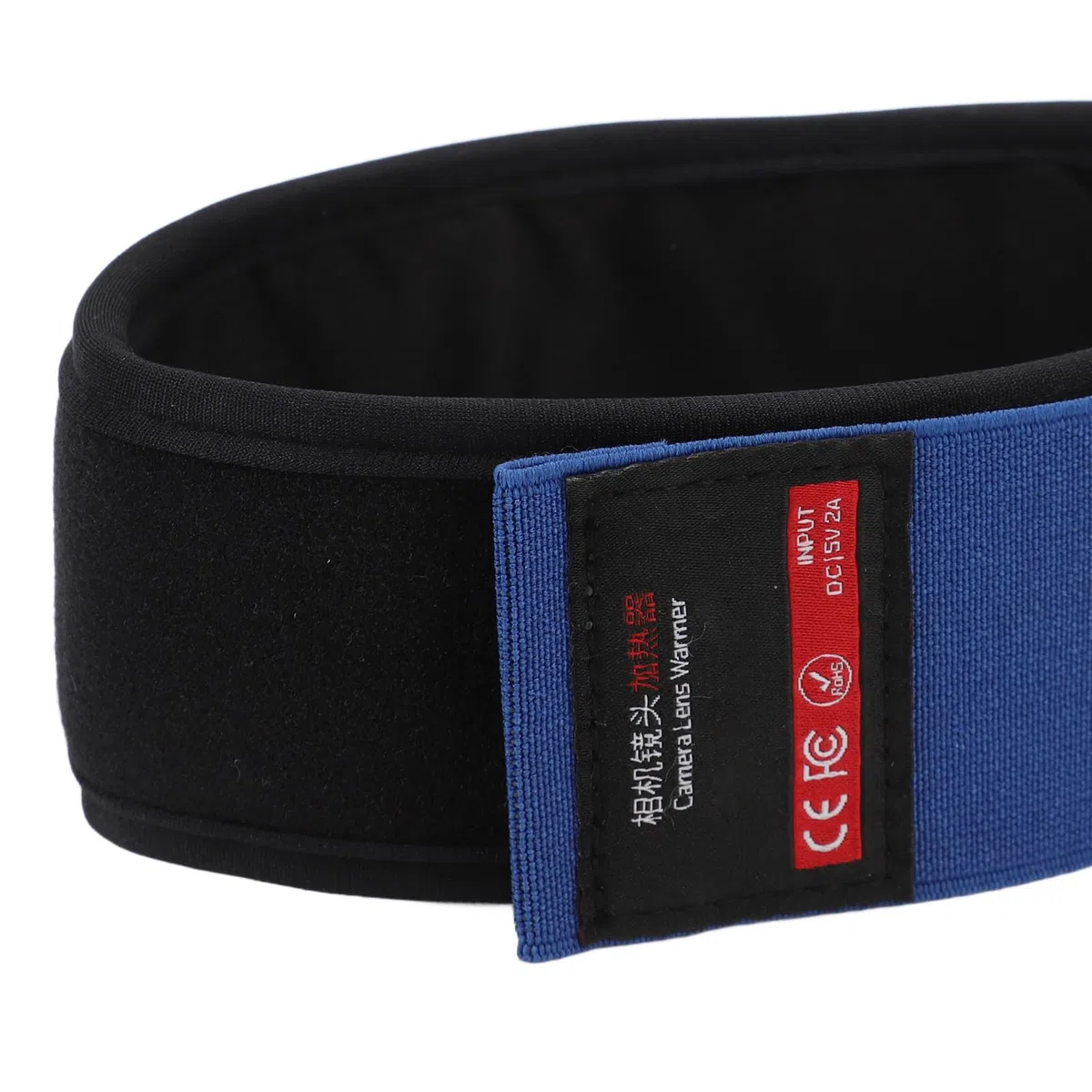Réchauffeur d'objectif, Anti-buée 3 températures réglables pour Objectif de caméra USB, Bande chauffante de rosée, Crochet et Boucle, Chauffage d'objectif pour télescopes de caméra (545mm)