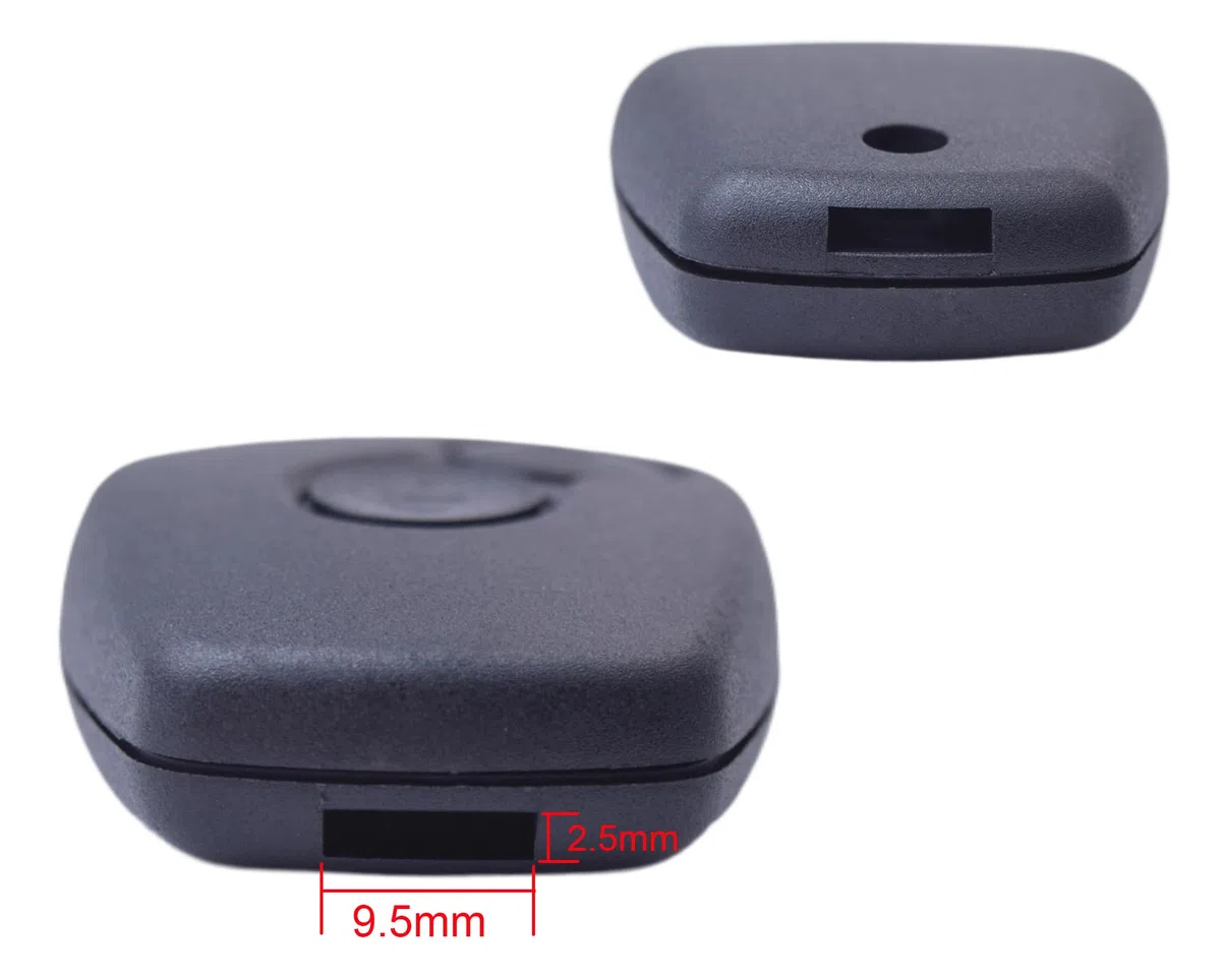 Clé Vierge ID46 433MHz Electronique à Programmer 2 Boutons Compatible avec Dacia Duster, Dacia Sandero,Sandero Stepway, Lodgy, Logan, Dokker +Lame Vierge VAC102 Télécommande à Distance Testée