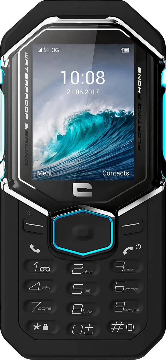 Crosscall Shark-X3 Téléphone Portable Débloqué 3G+ (Ecran: 2,4 pouces - 64 Go ROM - Single SIM) Noir