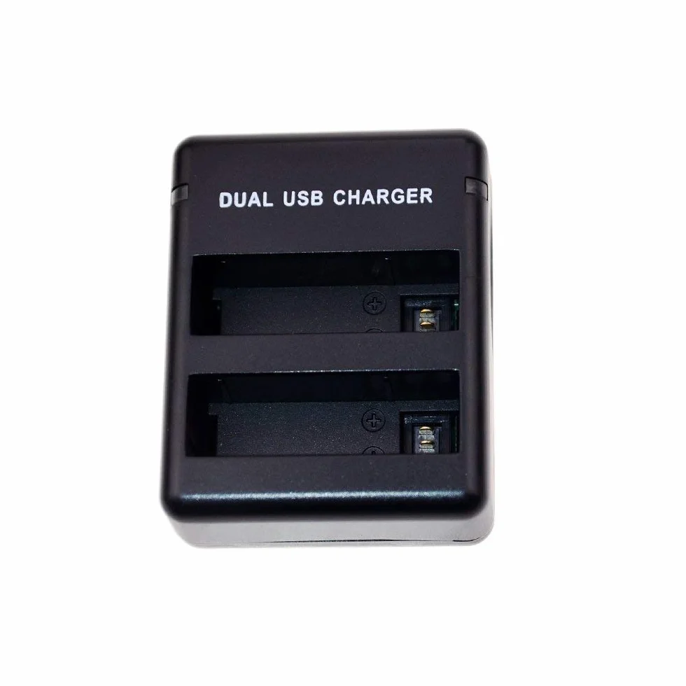 Suptig Lot de 2 batteries et chargeur Daul pour Gopro Hero 4 Black Gopro HEROR4 Silver et AHDBT-401