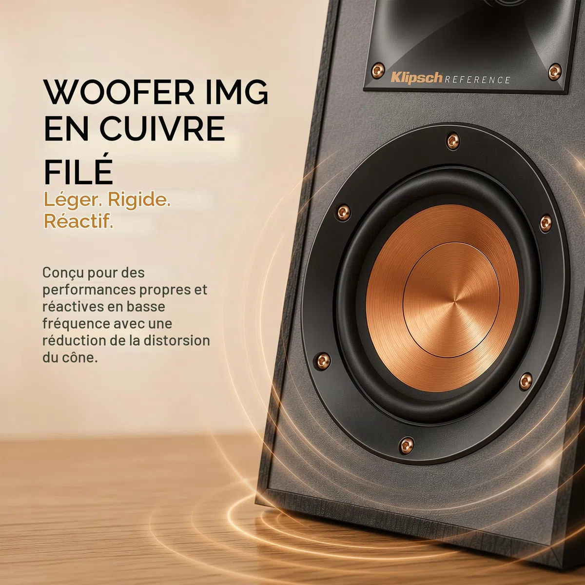Klipsch R-41SA Lot de 2 enceintes puissantes et détaillées Noir