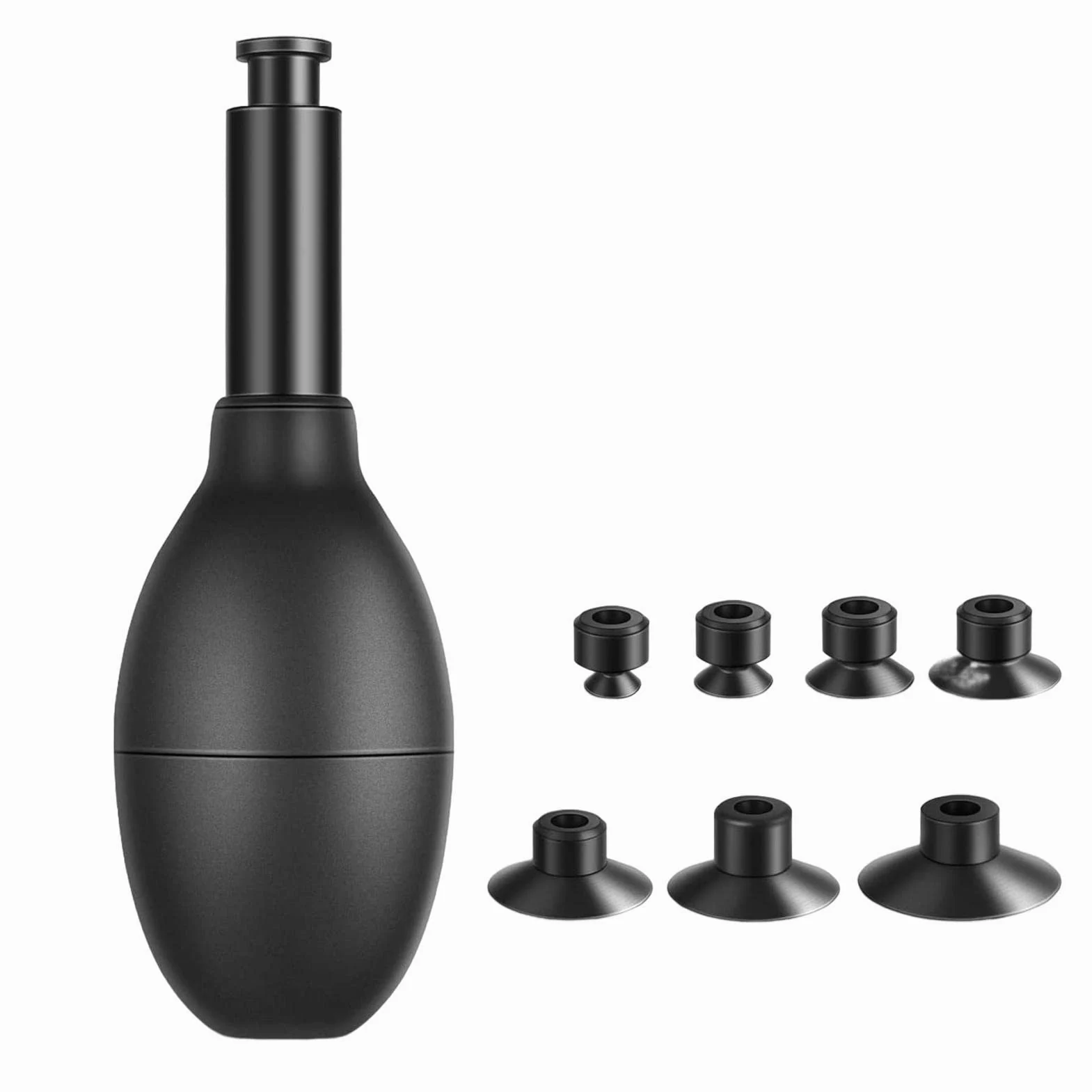 JINGLING Ventouse d'objectif Outil réparation d'objectif Stylo d'aspiration sous Viavec 7 ventouses interchangeables réparation et Nettoyage d'objectif pour Montre