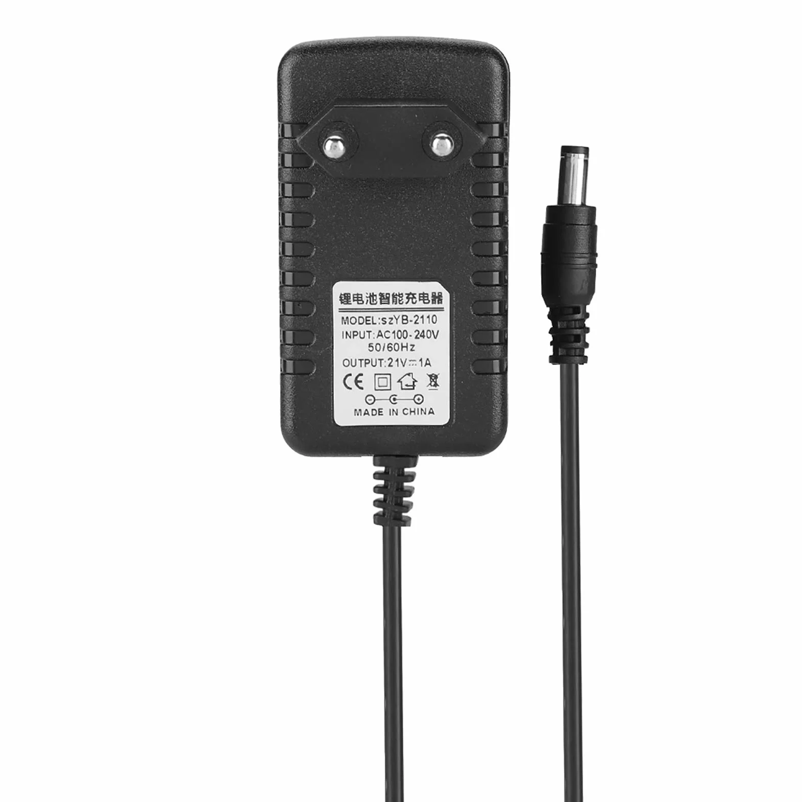 Remplacement de L'Adaptateur de Chargeur de Batterie au Lithium 21V 1A, Adaptateur de Chargeur Li ION à Chargement Rapide avec Protections Multi-Niveaux