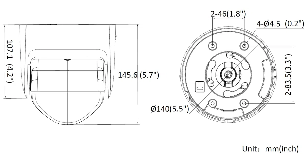 Hikvision DS-2CD2346G2P-ISU/SL (2,8 mm)(C) Caméra de Surveillance avec 4 mégapixels, éclairage jusqu'à 30 m, caméra de Surveillance Professionnelle Acusense avec Filtre de Fausses alarmes